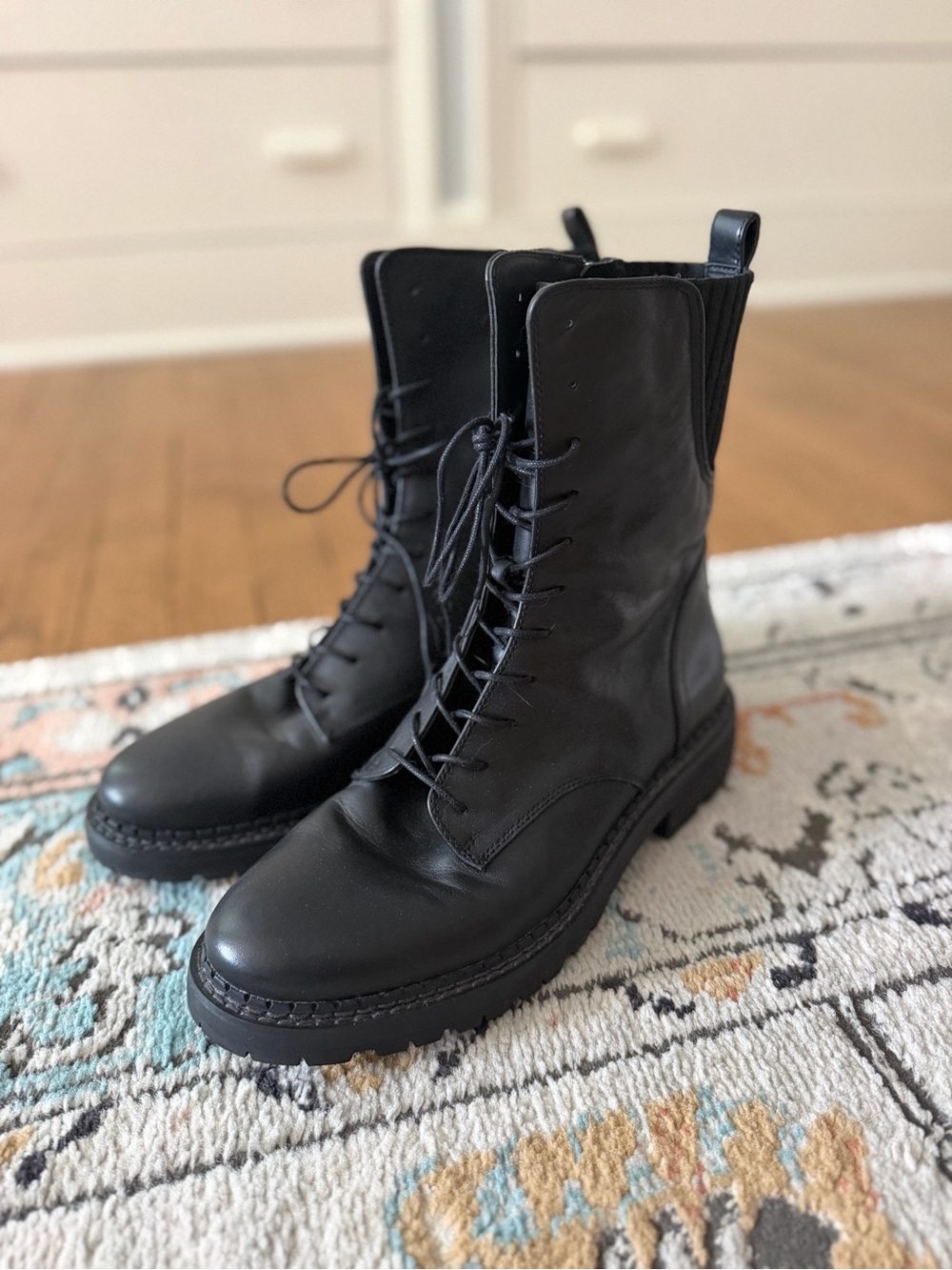 Sam Edelman Combat Boots